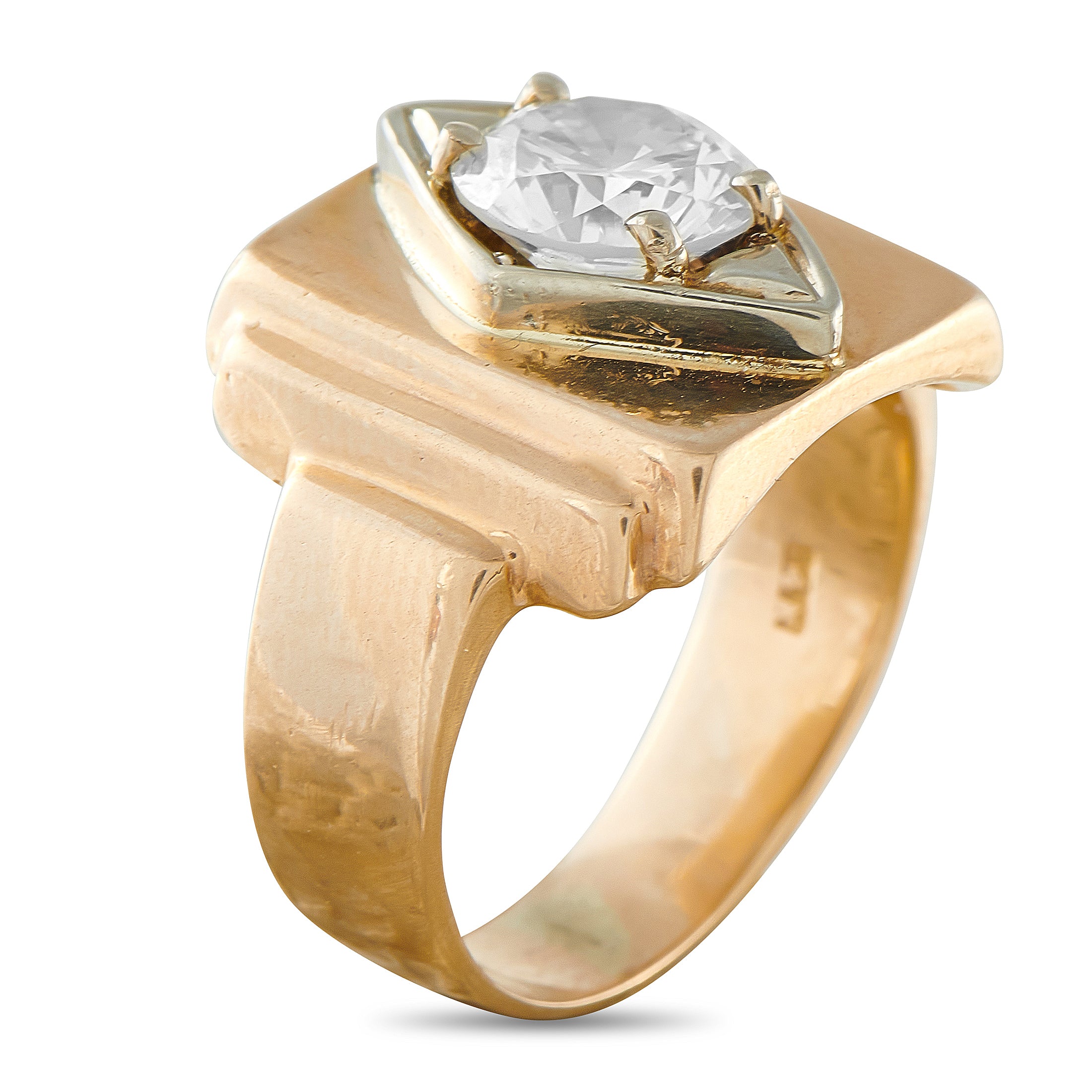 14K Rose Gold 2.02ct Diamond Ring