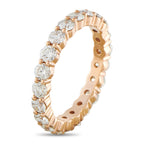 14K Rose Gold 3.40ct Diamond Eternity Band