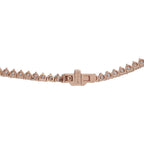 Exclusive 14K Rose Gold 9.05ct Lab-Grown Diamond Tennis Necklace