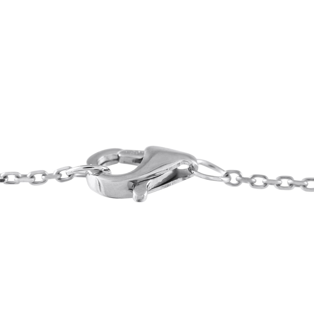 Exclusive 14K White Gold 0.80ct Diamond Hand Chain Bracelet