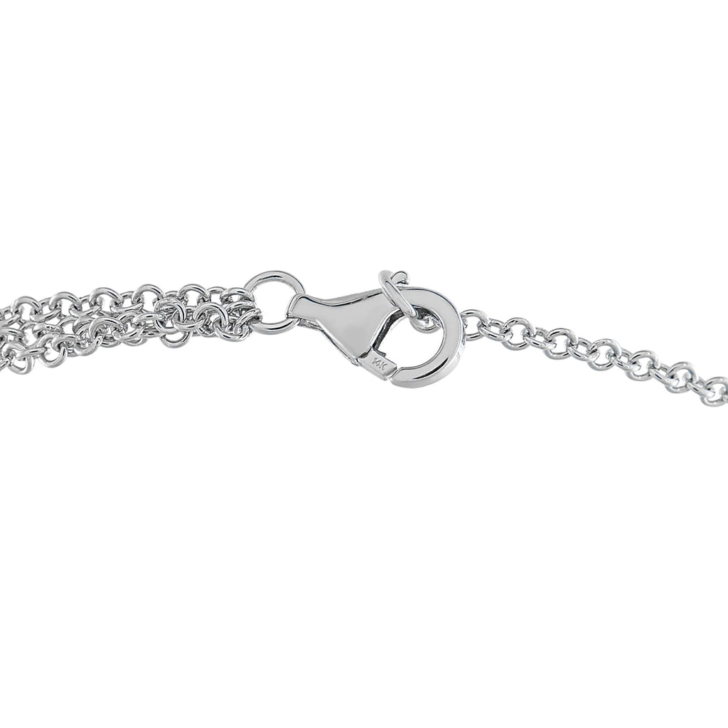 Exclusive 14K White Gold 1.25ct Diamond Bracelet
