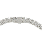 14K White Gold 7.70ct Diamond Tennis Bracelet