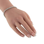 Exclusive 14K White Gold 9.80ct Diamond Tennis Bracelet