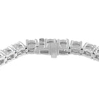 Exclusive 14K White Gold 10.50ct Diamond Tennis Bracelet