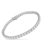 14K White Gold 8.30ct Diamond Tennis Bracelet