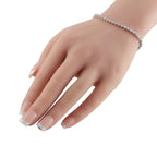 Exclusive 14K White Gold 2.55ct Diamond Tennis Bracelet