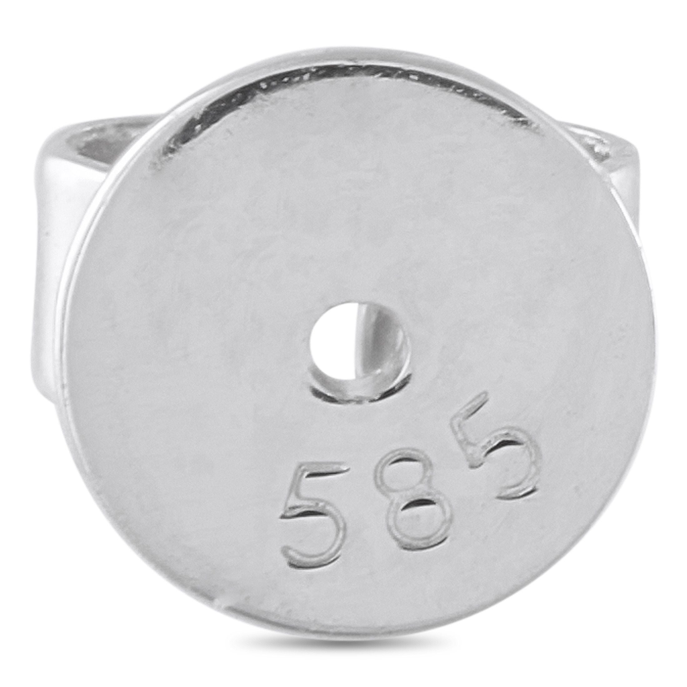 Exclusive 14K White Gold 0.50ct Diamond Drop Earrings