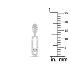 Exclusive 14K White Gold 0.50ct Diamond Drop Earrings