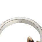 14K White Gold 1.54ct Diamond and Garnet Ring
