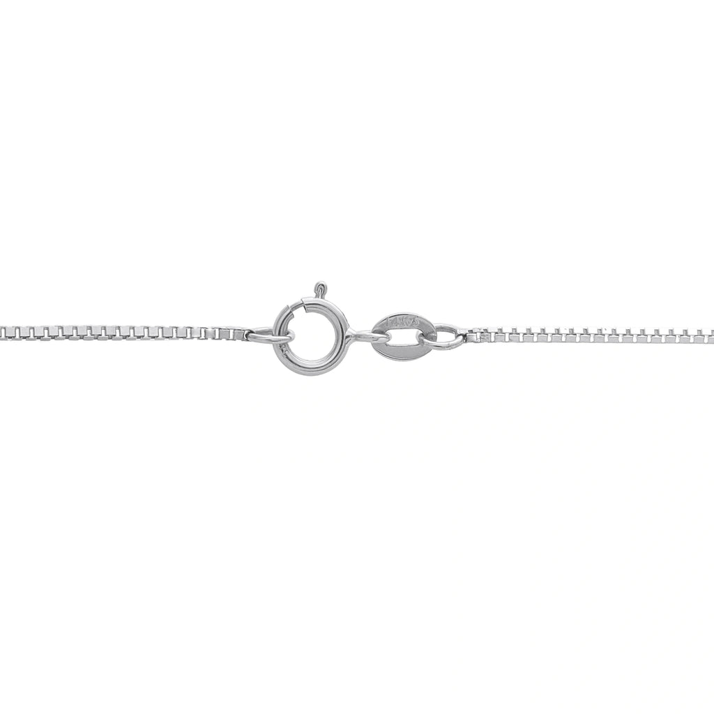 14K White Gold 2.0ct Diamond Drop Pendant
