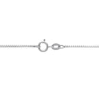 14K White Gold 2.0ct Diamond Drop Pendant