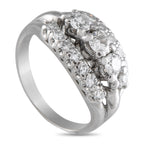 Exclusive Vintage 14K White Gold Diamond Ring MF02-052925 – This vintage ring features a timeless design that will never go o