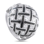 14K White Gold 1.0ct Diamond Ring