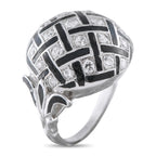 14K White Gold 1.0ct Diamond Ring