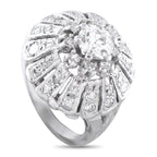 14K White Gold 1.25ct Diamond Ring
