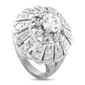 14K White Gold 1.25ct Diamond Ring