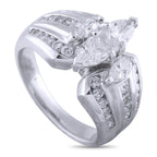 14K White Gold 2.10ct Diamond Ring