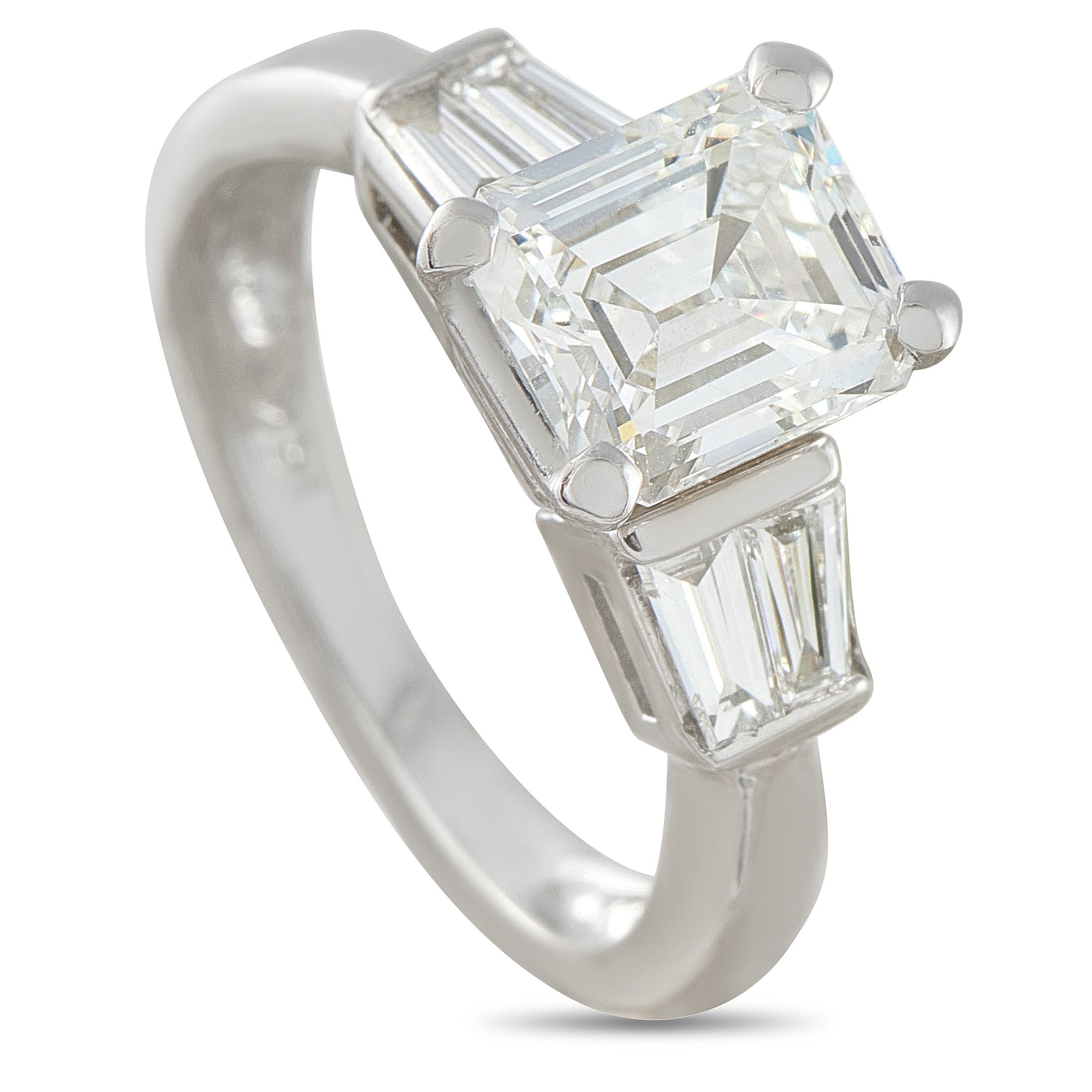 14K White Gold 2.39ct Diamond Ring