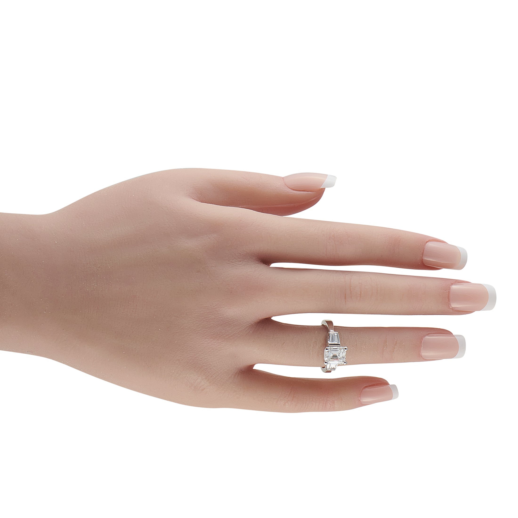 14K White Gold 2.39ct Diamond Ring