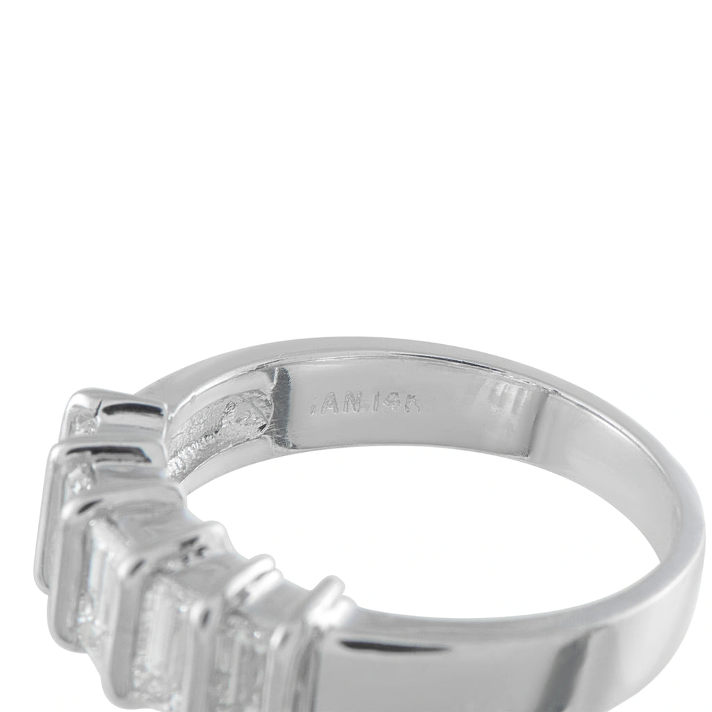 14K White Gold 1.25ct Diamond Ring
