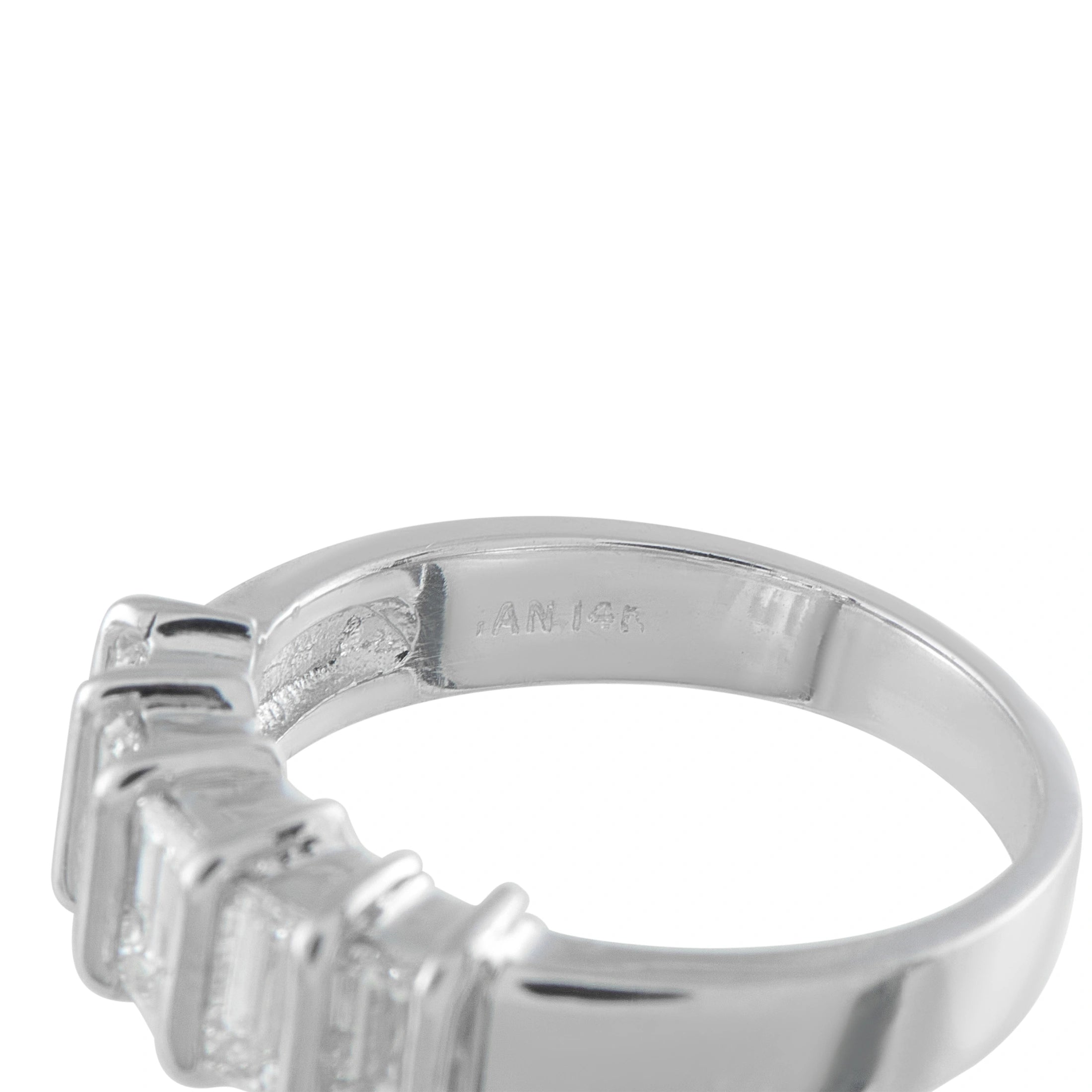 14K White Gold 1.25ct Diamond Ring