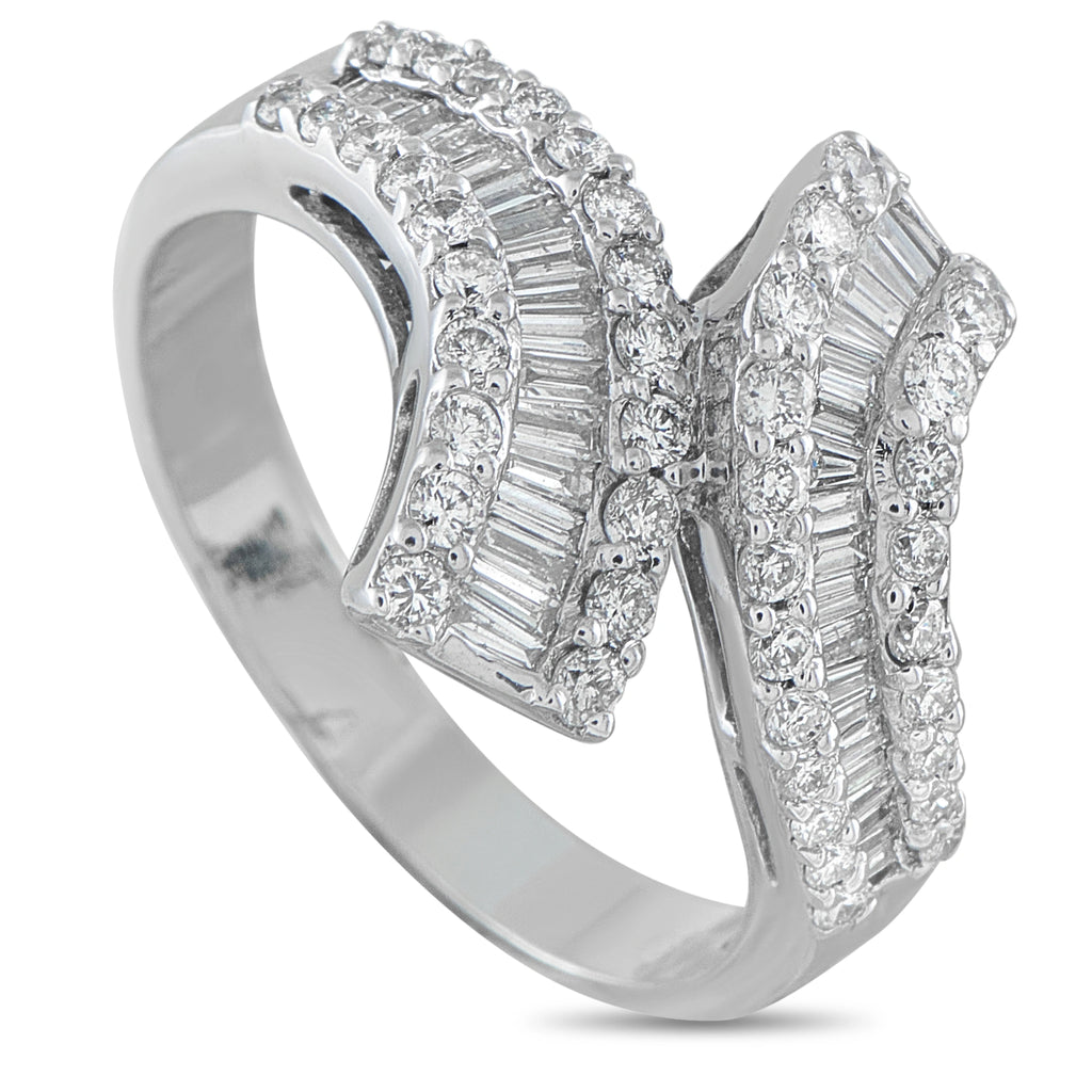 14K White Gold 1.54ct Diamond Ring