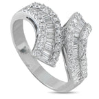 14K White Gold 1.54ct Diamond Ring