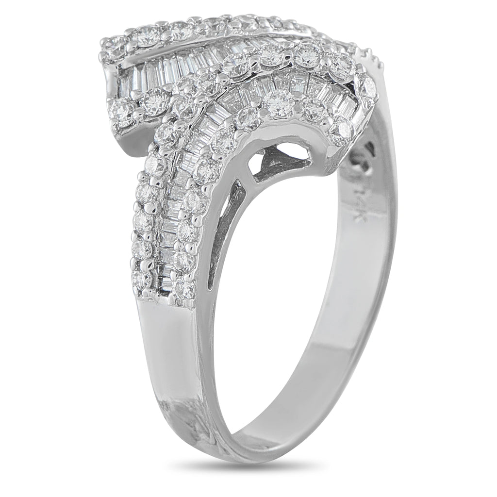 14K White Gold 1.54ct Diamond Ring