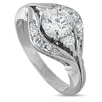 14K White Gold 0.95ct Diamond Ring