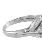 14K White Gold 0.95ct Diamond Ring