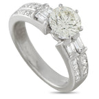 14K White Gold 1.65ct Diamond Ring