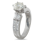 14K White Gold 1.65ct Diamond Ring