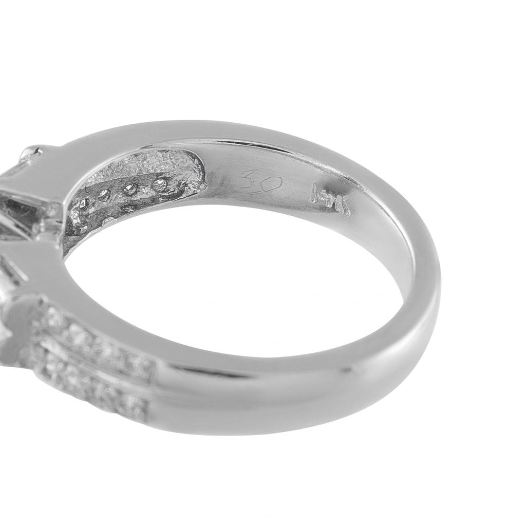 14K White Gold 1.65ct Diamond Ring