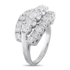 14K White Gold 3.0ct Diamond Ring