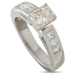 14K White Gold 1.72ct Diamond Ring