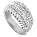 14K White Gold 1.0ct Diamond Ring