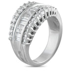 14K White Gold 1.0ct Diamond Ring