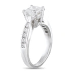 14K White Gold 1.38ct Diamond Ring