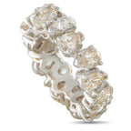 14K White Gold 4.50ct Diamond Eternity Band