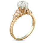 14K White Gold 1.10ct Diamond Ring