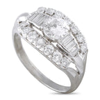 14K White Gold 1.82ct Diamond Ring