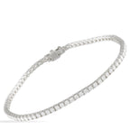 Exclusive 14K White Gold 2.85ct Lab-Grown Diamond Tennis Bracelet LG06-091025 – This luxury tennis bracelet is subtle, stylis