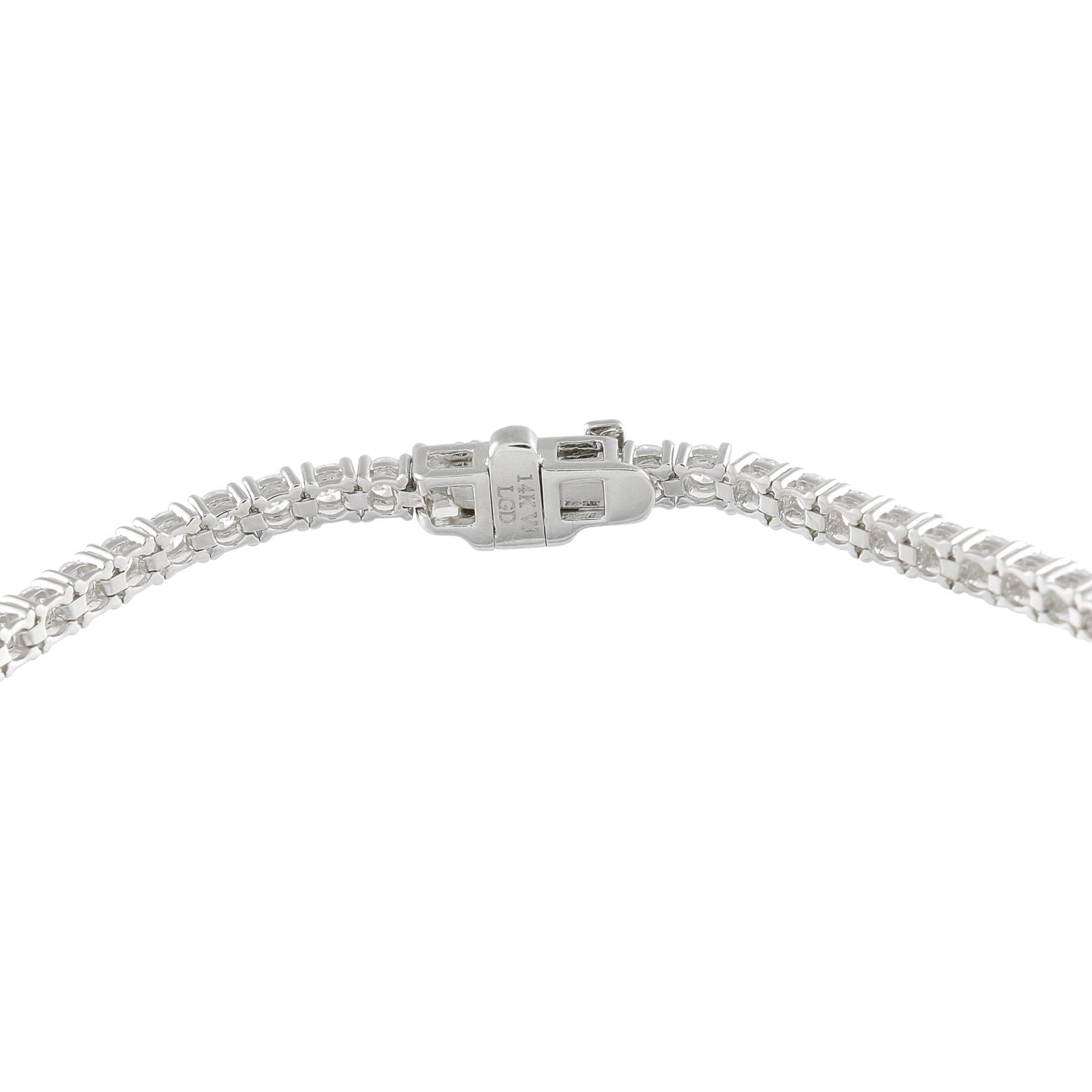 Exclusive 14K White Gold 2.85ct Lab-Grown Diamond Tennis Bracelet