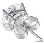 Exclusive 14K White Gold 4.0ct Lab-Grown Diamond Stud Earrings