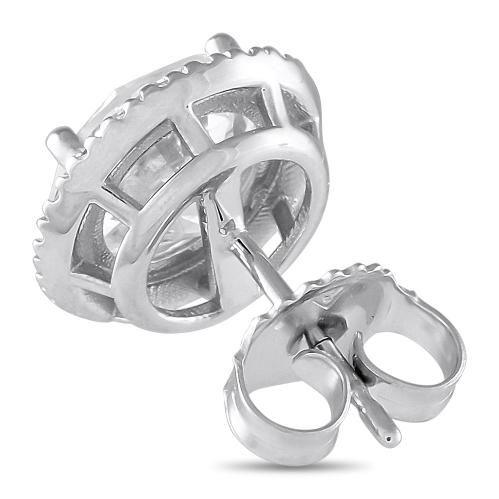 Exclusive 14K White Gold 4.40ct Lab-Grown Diamond Earrings