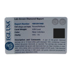 Exclusive 14K White Gold 4.40ct Lab-Grown Diamond Earrings