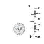 Exclusive 14K White Gold 4.40ct Lab-Grown Diamond Earrings