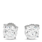 Exclusive 14K White Gold 3.50ct Lab-Grown Diamond Stud Earrings LG07-091125 – These luxurious solitaire earrings are understa