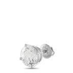 Exclusive 14K White Gold 3.66ct Lab-Grown Diamond Stud Earrings