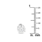Exclusive 14K White Gold 3.10 ct Lab-Grown Diamond Stud Earrings